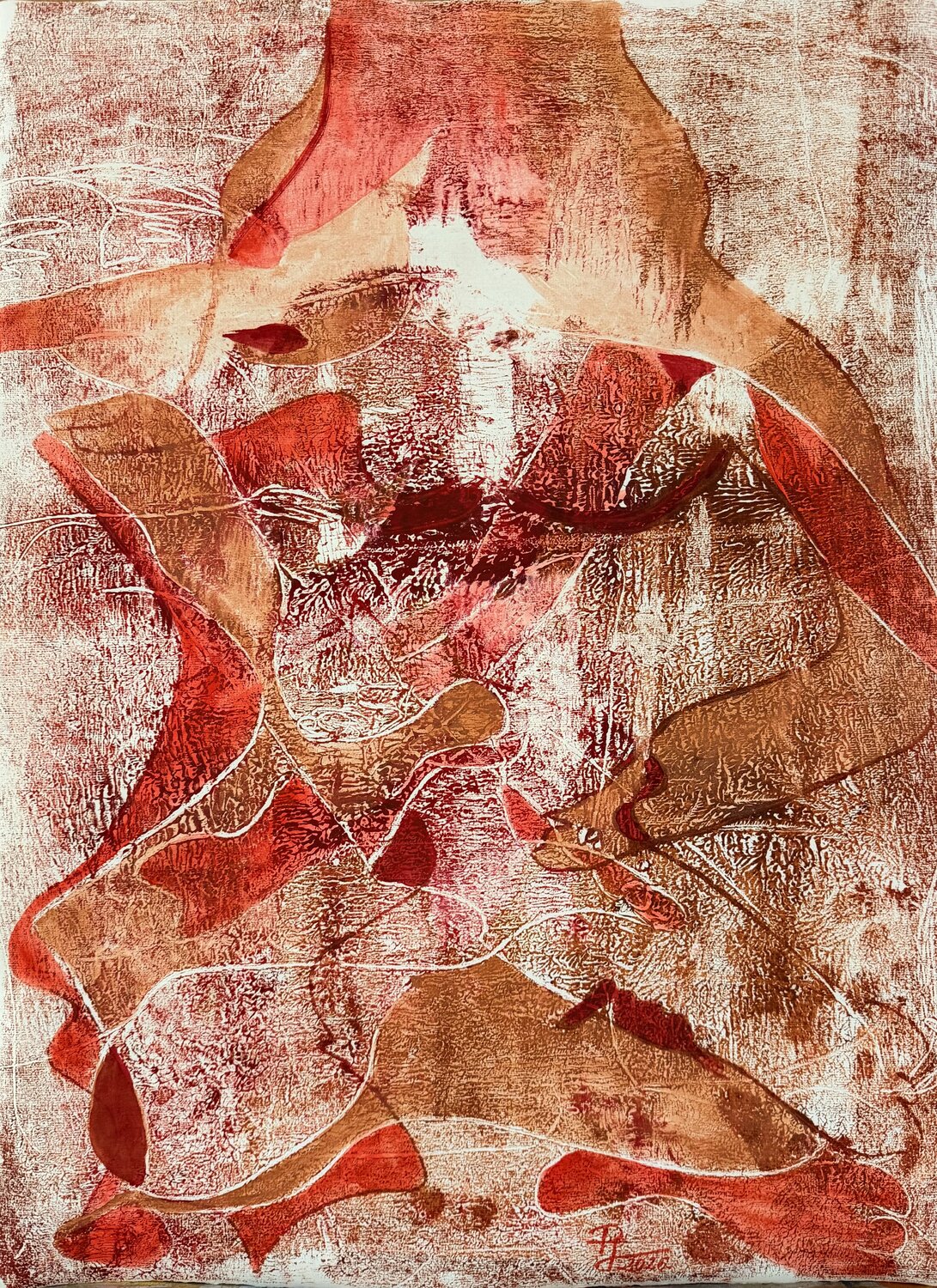 REFLECTION II. Judit Pongó Original painting for sale