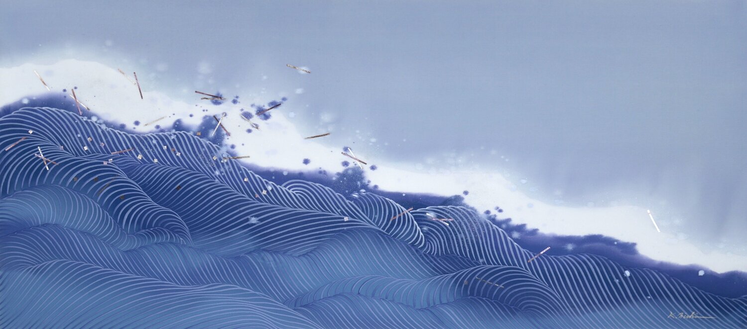 Morning Breeze Keiichi Nishimura Original painting for sale