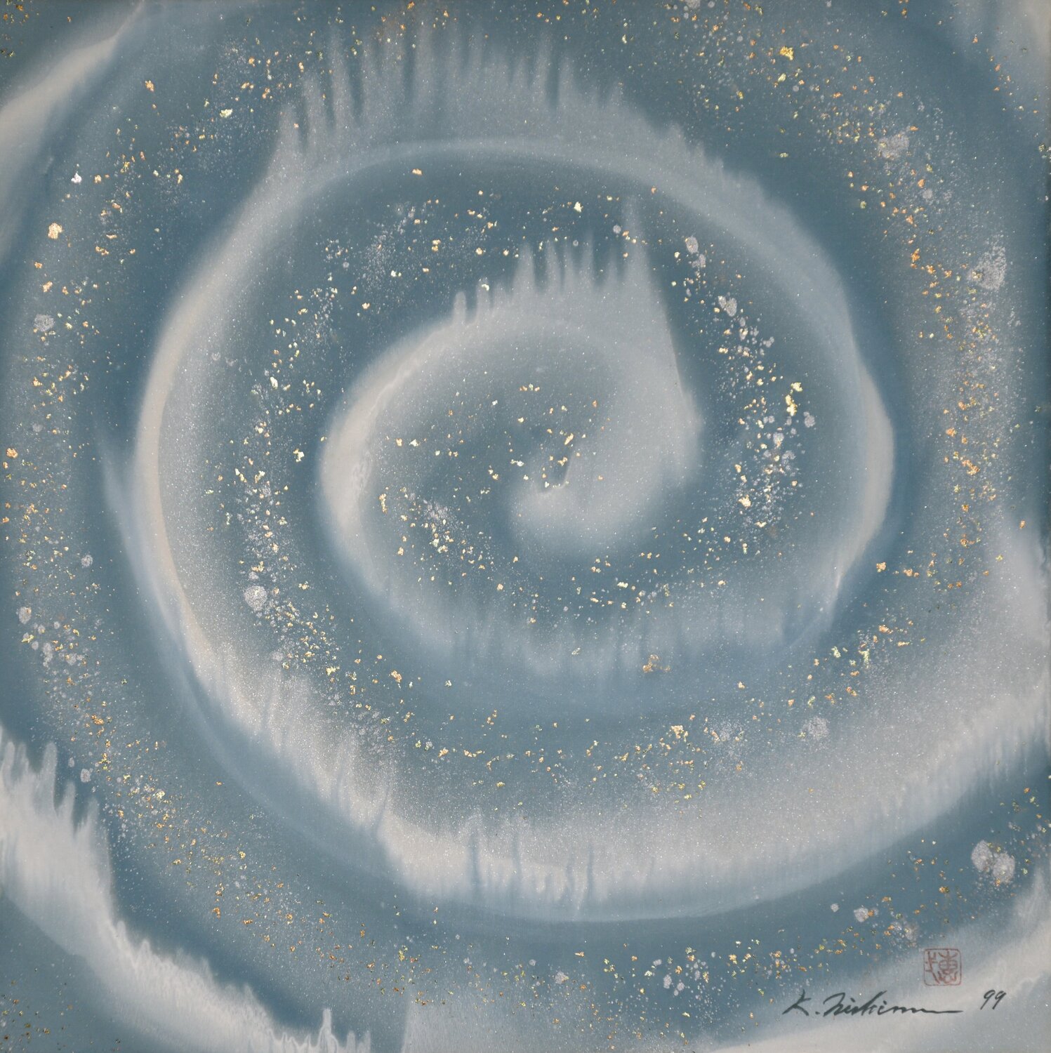 Silence Keiichi Nishimura Original painting for sale