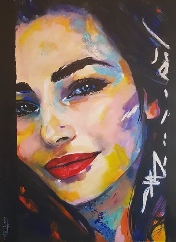 Fiore by Franck Sastre, Painting for Sale on Select