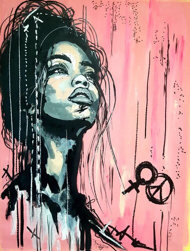 ÉVEIL by Franck Sastre, Painting for Sale on Select