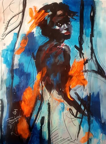 LUCE interiore by Franck Sastre, Painting for Sale on Select