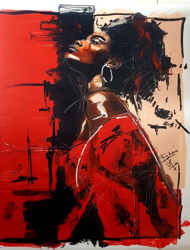 ANIMA ribelle von Franck Sastre, Malerei kaufen auf Select