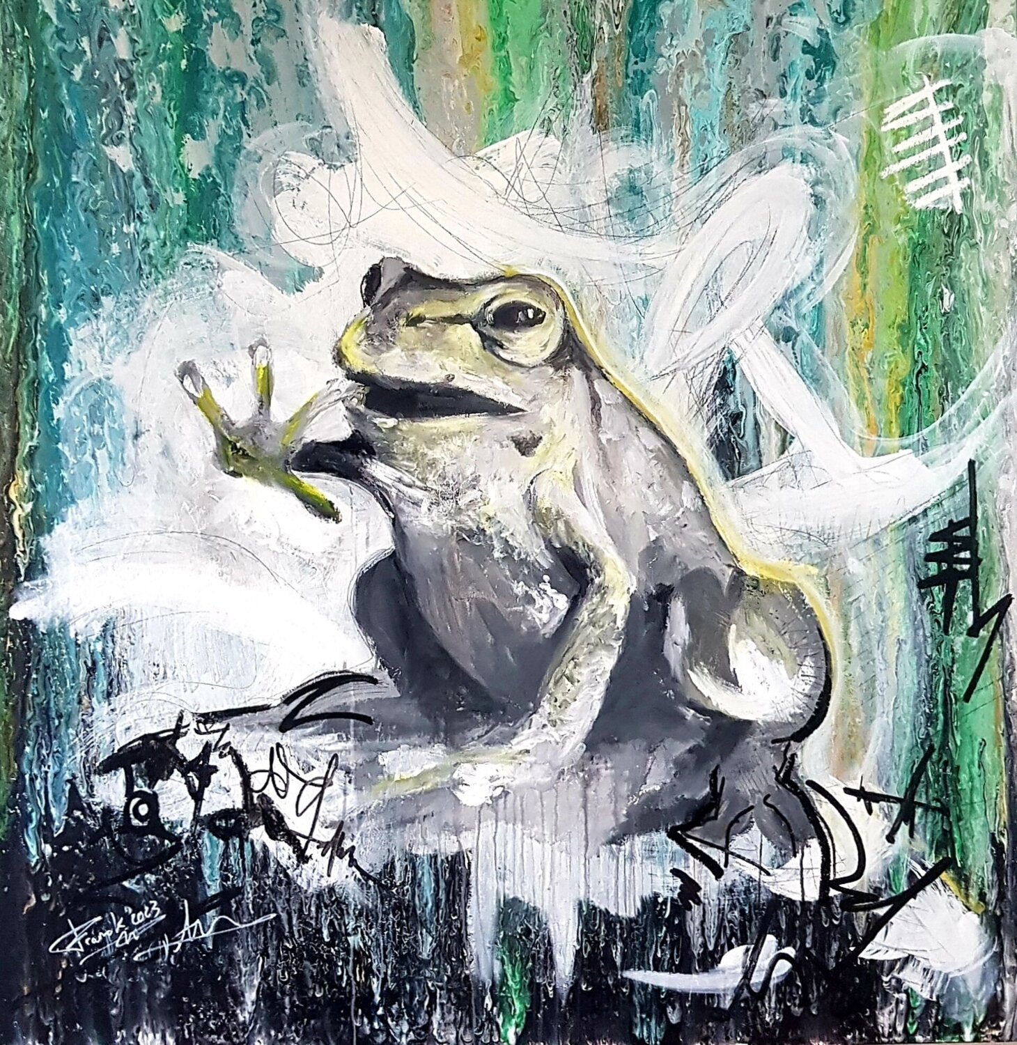 Verdiana Franck Sastre Original painting for sale