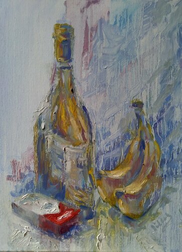 Light Wine by Alex Klas, Painting for Sale on Select