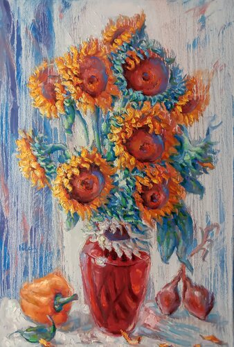 Garden Scent by Alex Klas, Painting for Sale on Select