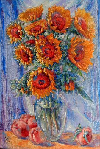 Aromas of the Garden by Alex Klas, Painting for Sale on Select