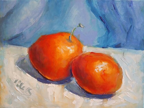 Tangerines by Alex Klas, Painting for Sale on Select