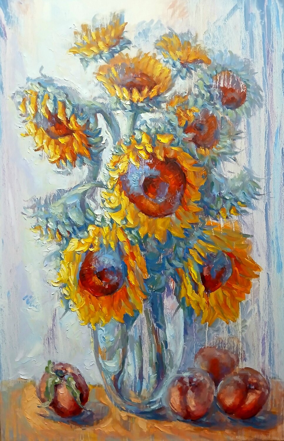 Garden Aromas Alex Klas Original painting for sale