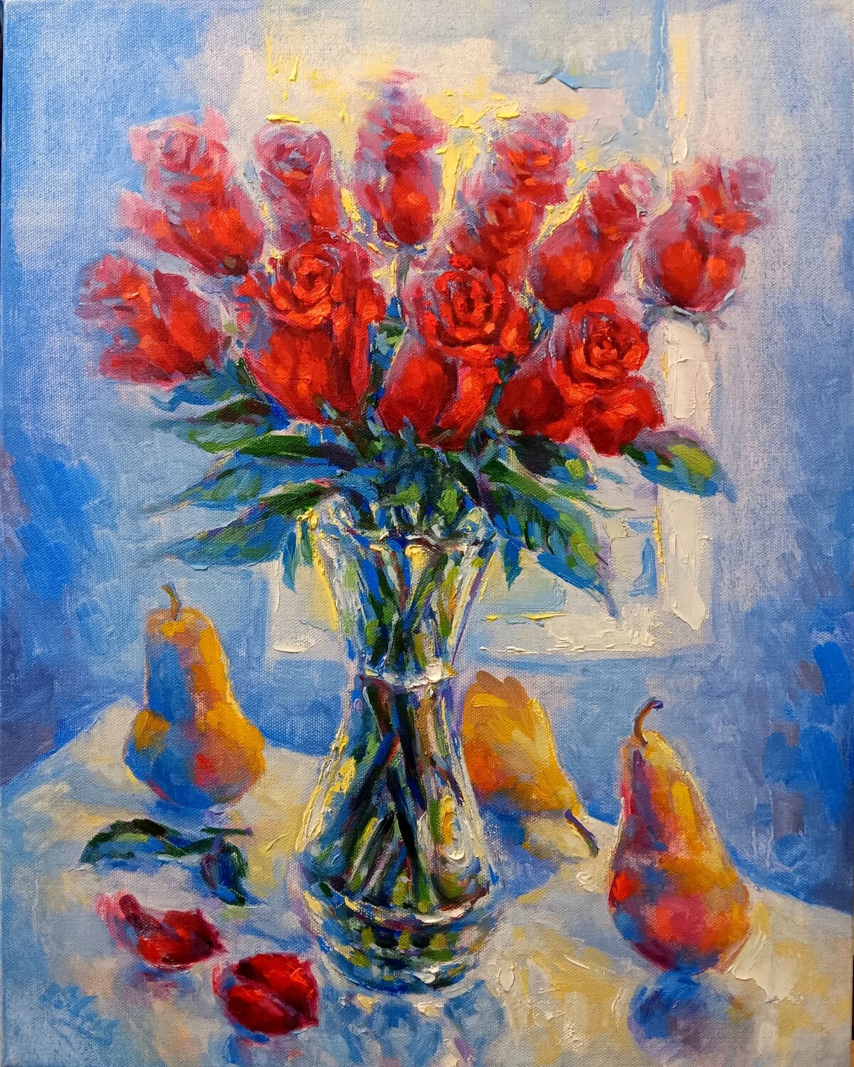 Morning Bouquet Alex Klas Original painting for sale