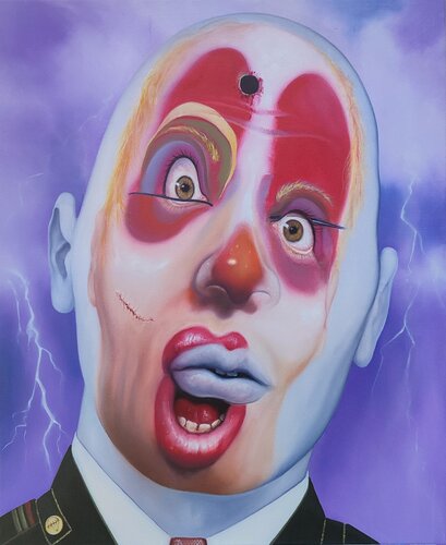 Face FS - Final Trilogy part 1 War n5 Perseverare Diabolicum by christophe avella bagur, Painting for Sale on Select