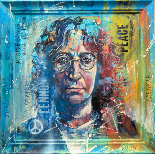 John Lennon von Ben Goymour, Malerei kaufen auf Select