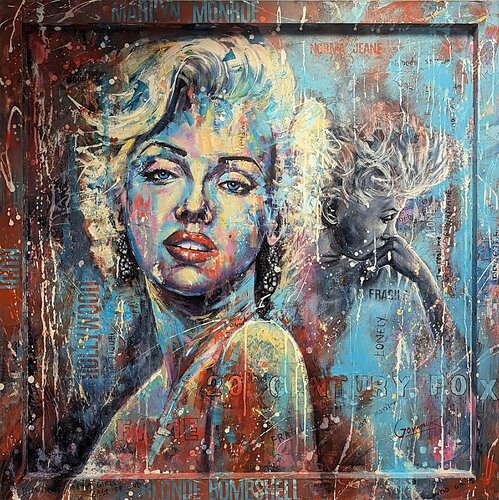 Marilyn Monroe von Ben Goymour, Malerei kaufen auf Select
