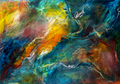 This Feels Good by Ilo Dwingelo, Painting for Sale on Select