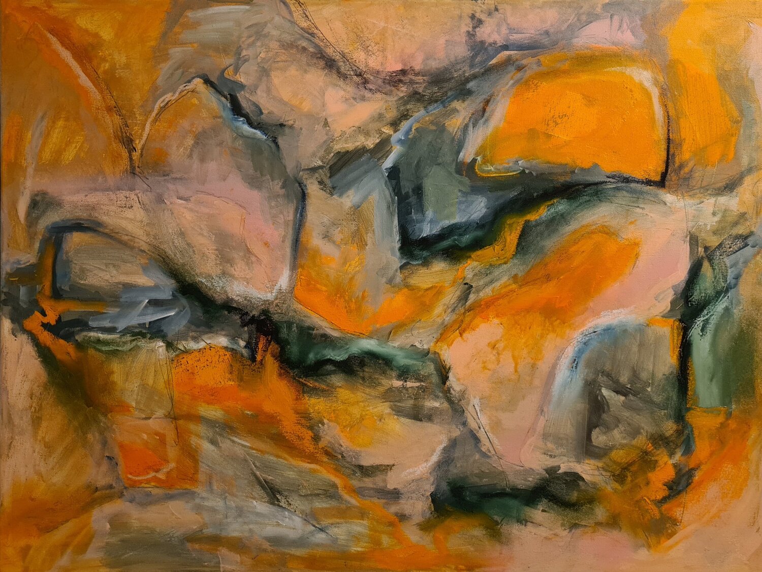 No More Rules Ilo Dwingelo Original painting for sale