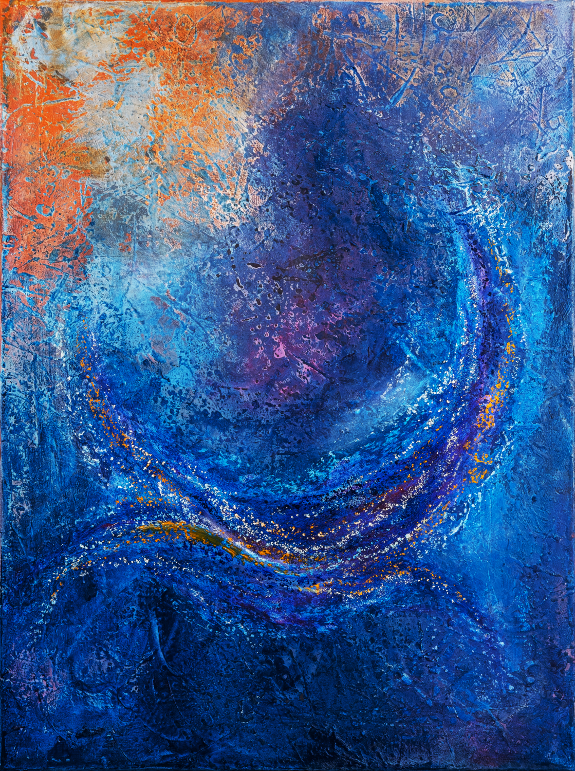 Light after Dark Ilo Dwingelo Original painting for sale