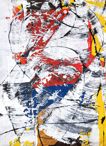 Sugared Red by Jürgen Angeler, Painting for Sale on Select
