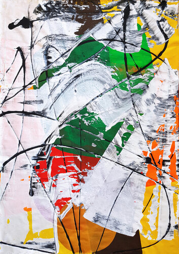 The Hourglass by Jürgen Angeler, Painting for Sale on Select