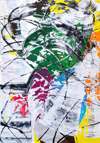 Exaggerated Saturation by Jürgen Angeler, Painting for Sale on Select