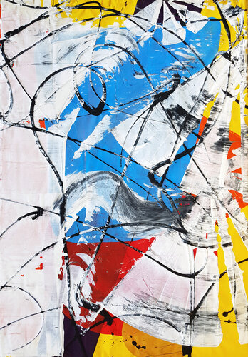 Flourish Imagination by Jürgen Angeler, Painting for Sale on Select