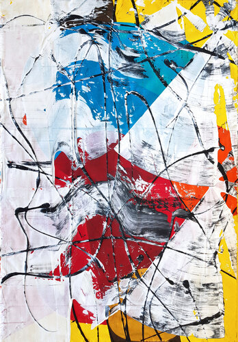 Atmospheric Currents by Jürgen Angeler, Painting for Sale on Select