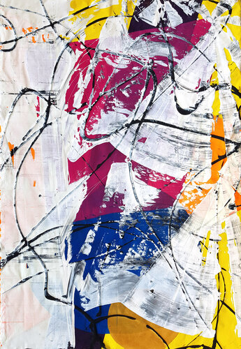 Transcendental White by Jürgen Angeler, Painting for Sale on Select