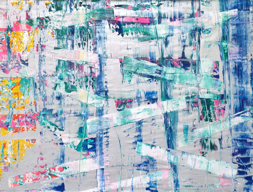Silver Room Expansion by Jürgen Angeler, Painting for Sale on Select