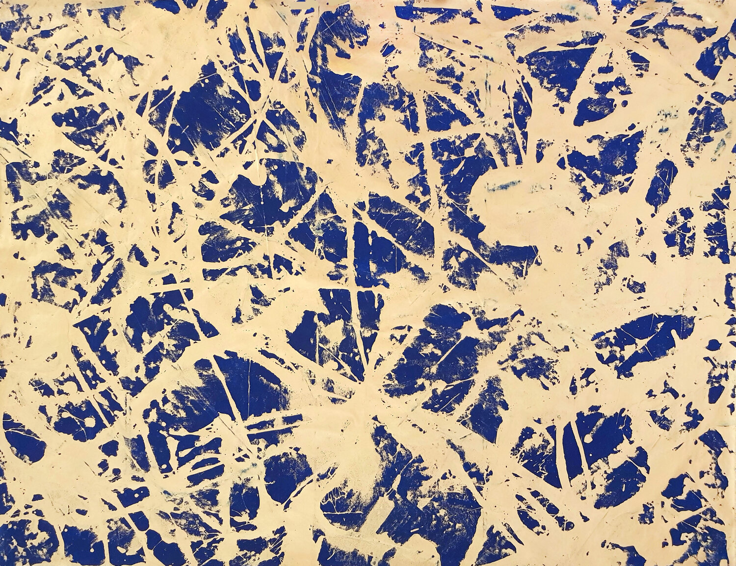 Golden Sci-Fi Jürgen Angeler Original painting for sale