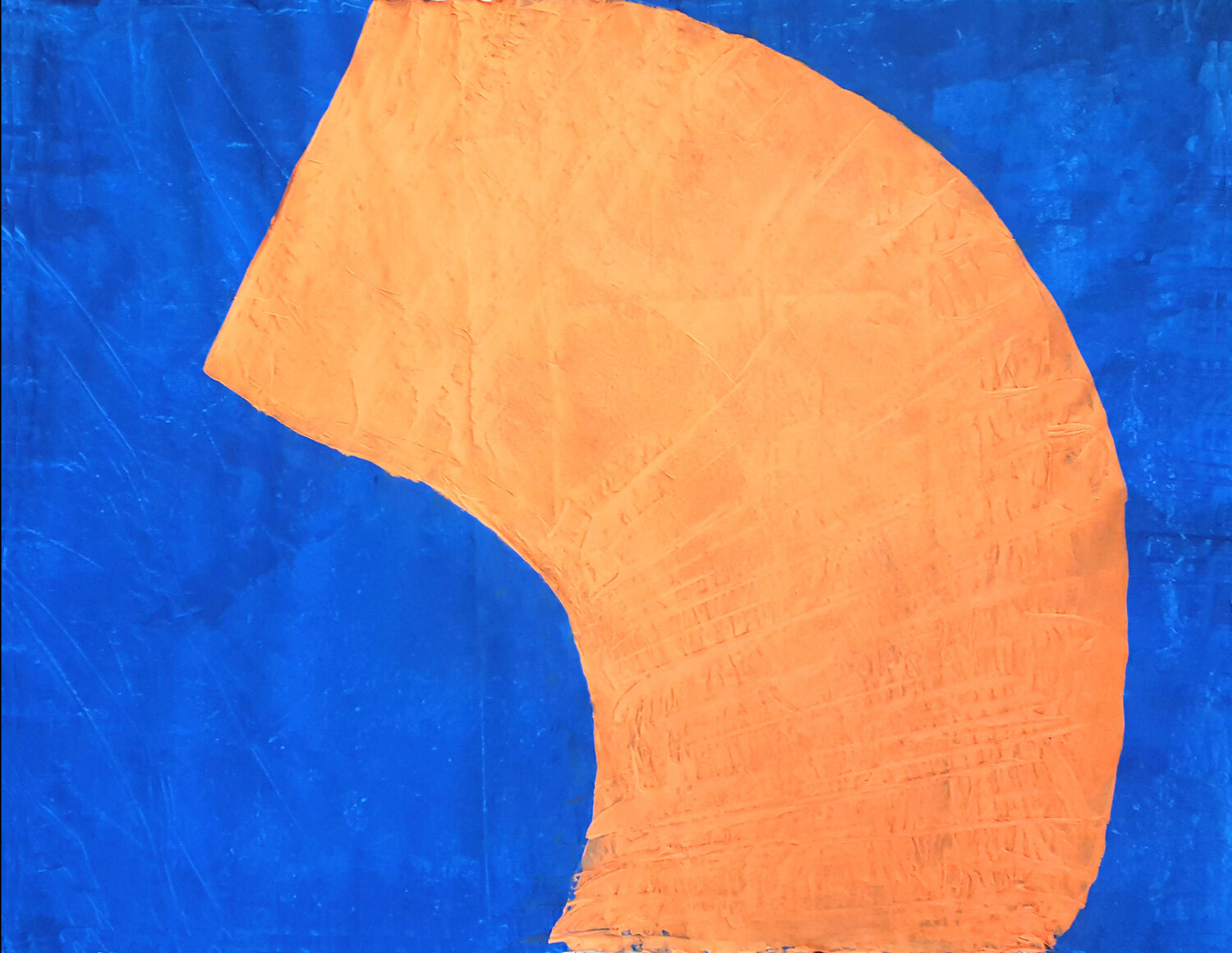 Orange Moon Jürgen Angeler Original painting for sale