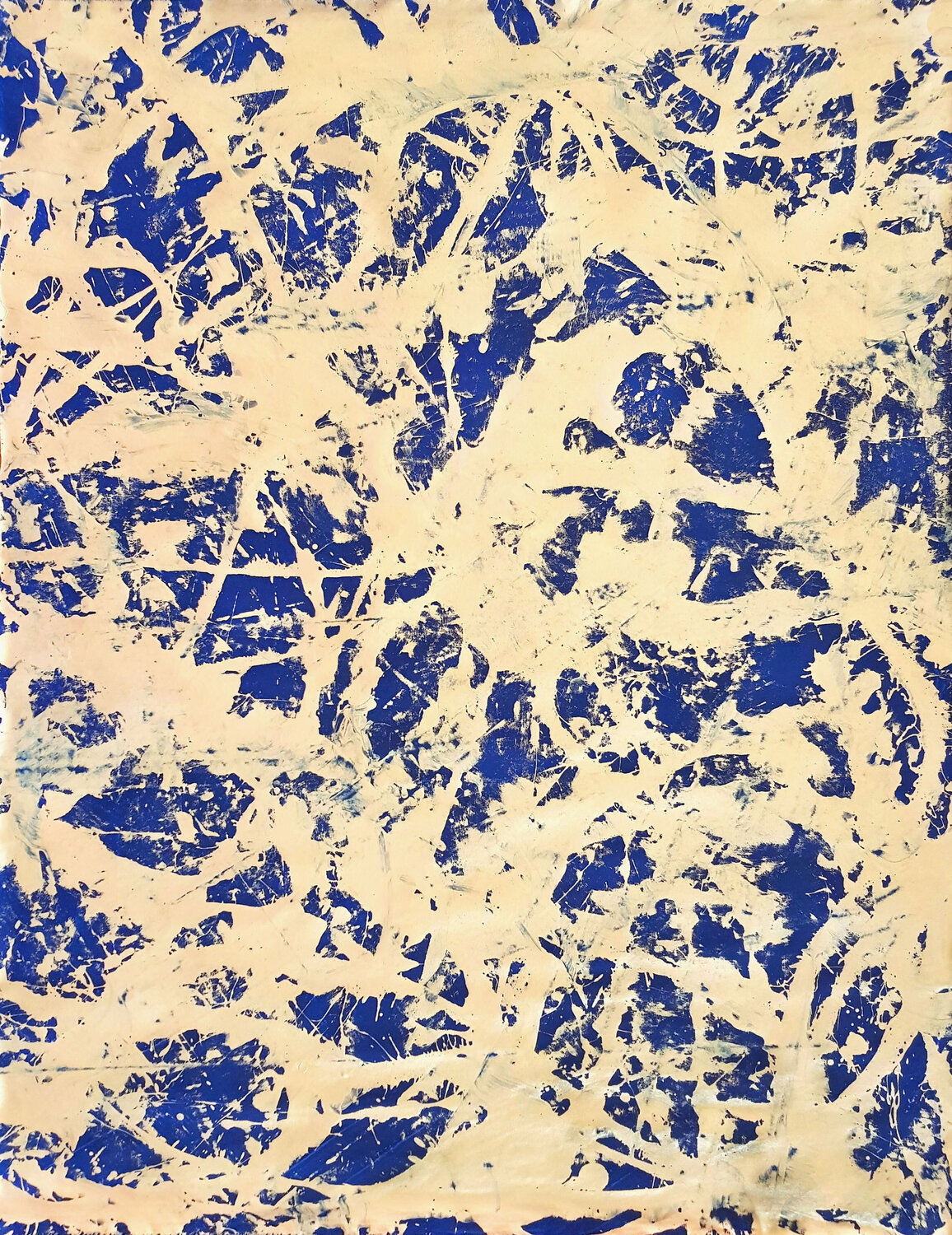 Golden Branches Jürgen Angeler Original painting for sale