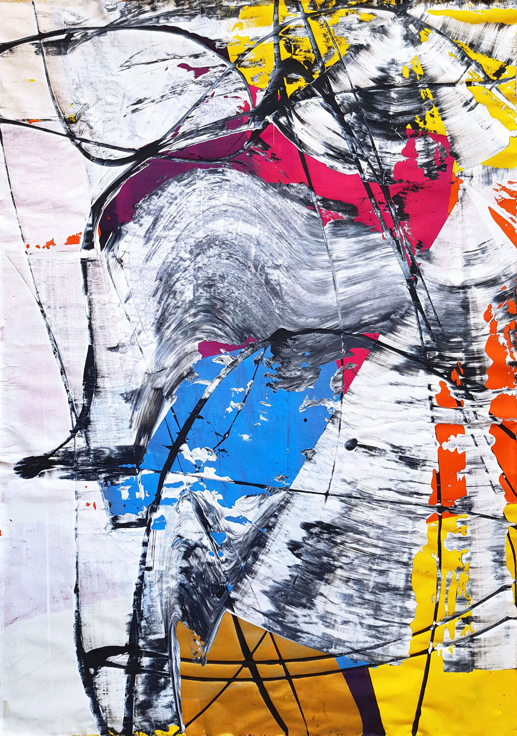 Picasso Tribute Jürgen Angeler Original painting for sale