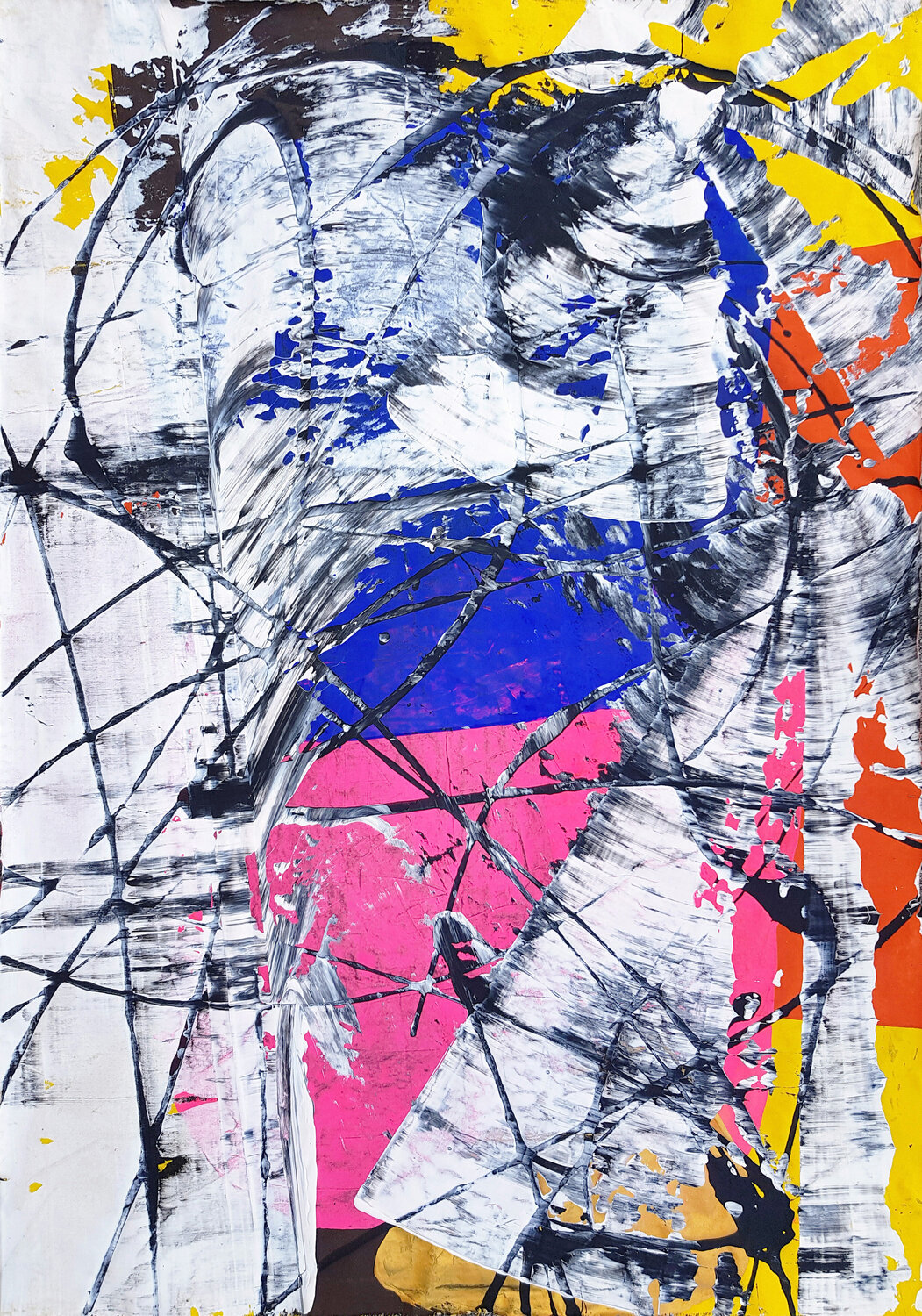 Butterfly Expressionism Jürgen Angeler Original painting for sale