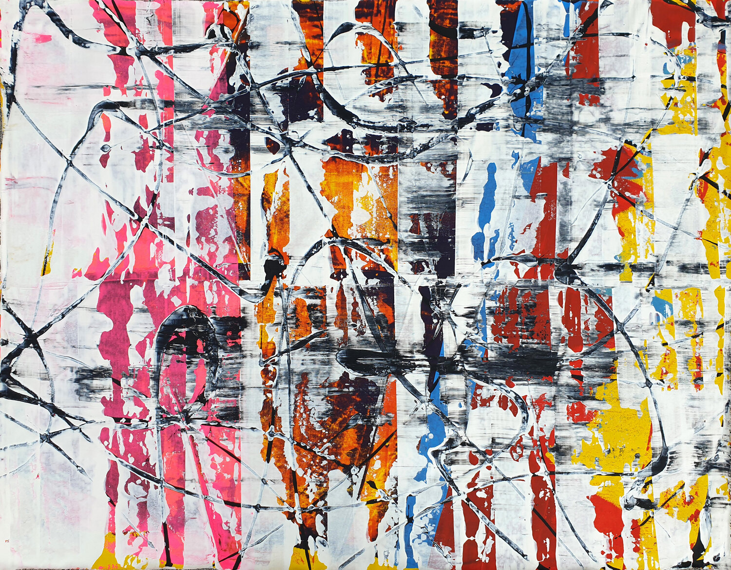 Life On Mars? Jürgen Angeler Original painting for sale