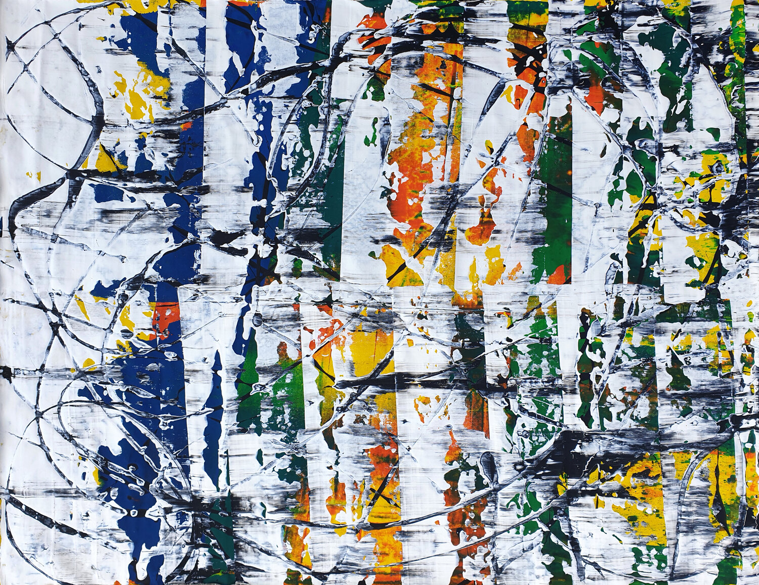 Vital Cloud Jürgen Angeler Original painting for sale