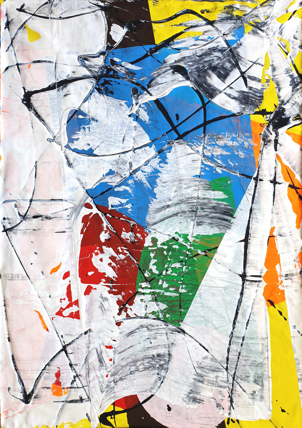 Break Out! Jürgen Angeler Original painting for sale