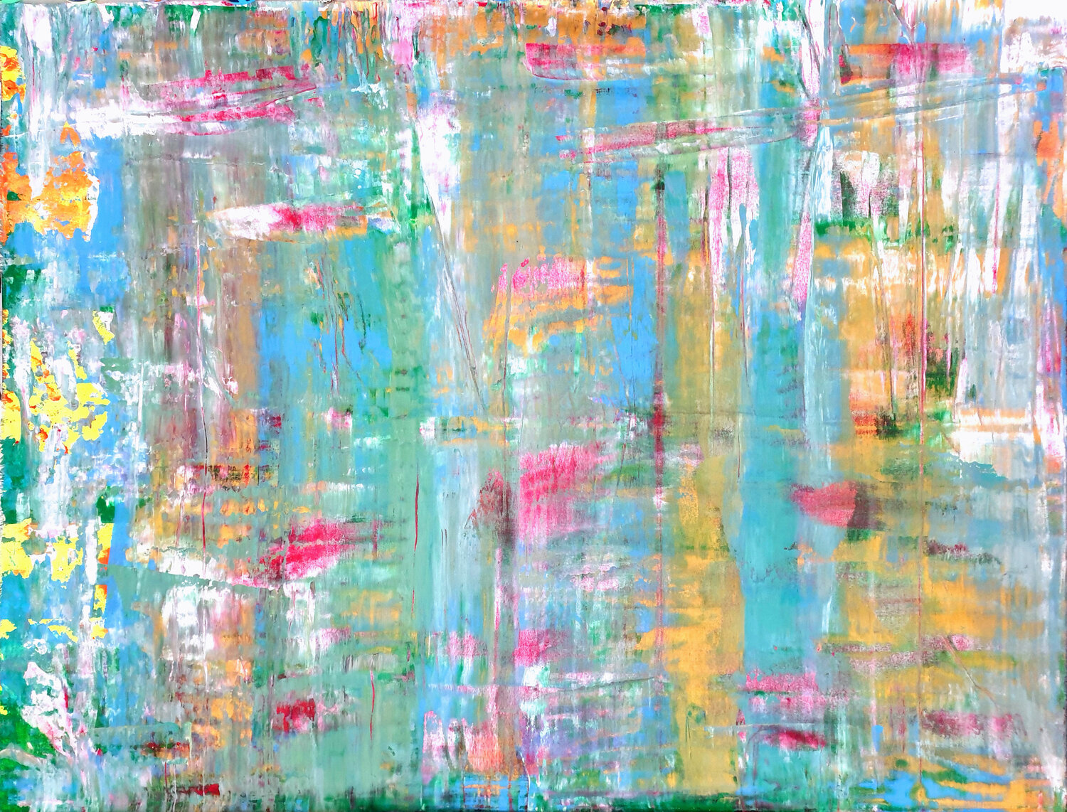 Blurred Radiation Jürgen Angeler Original painting for sale