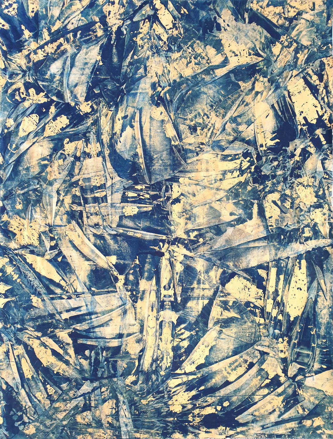 The Golden Compass Jürgen Angeler Original painting for sale