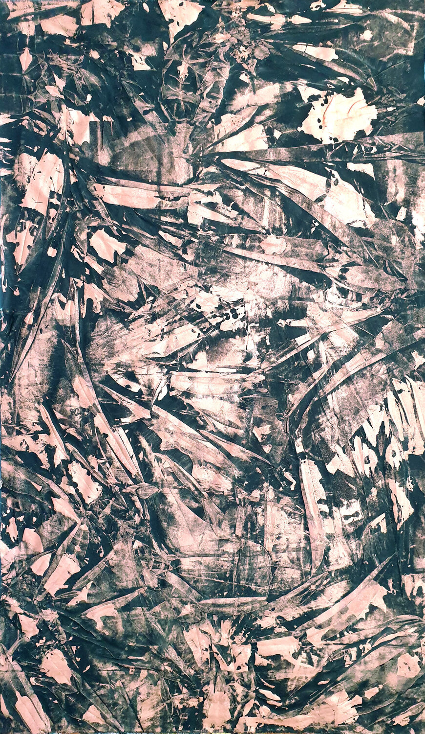 Copper Orchid Jürgen Angeler Original painting for sale