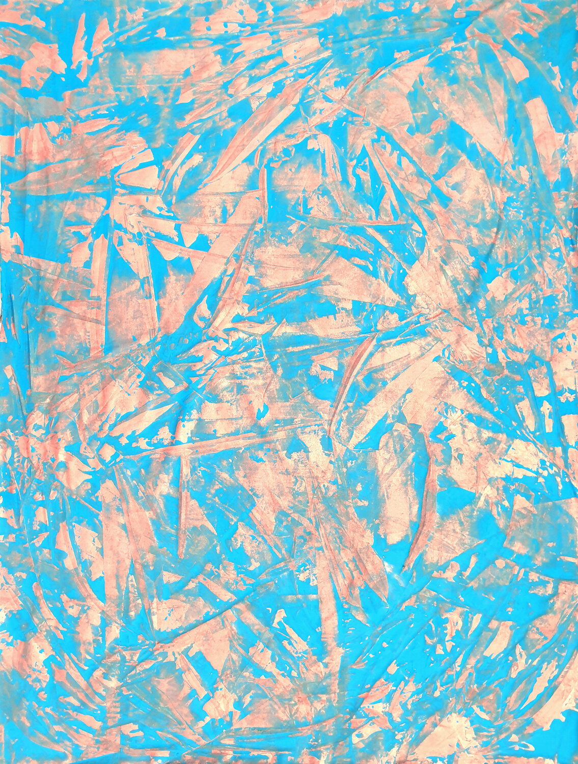 Tropical Copper Jürgen Angeler Originalgemälde zu verkaufen
