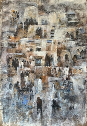 Les portes closes by Nadée, Painting for Sale on Select