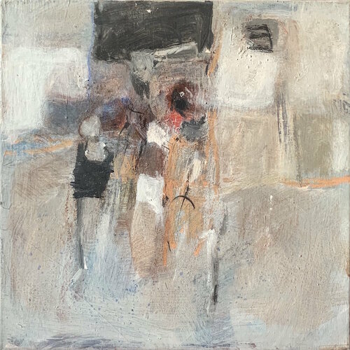 The black rock by Nadée, Painting for Sale on Select