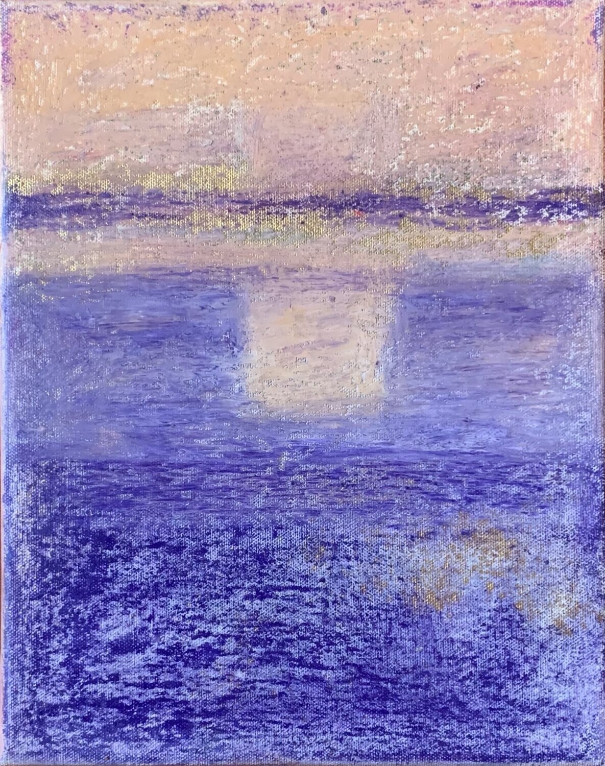 Sunset 3 Nadée Original painting for sale