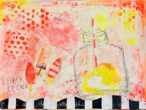Lecker - Lecker by Karen und Simone Lehmann, Painting for Sale on Select