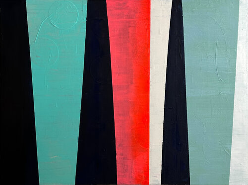 Hidden Circles by Karen und Simone Lehmann, Painting for Sale on Select
