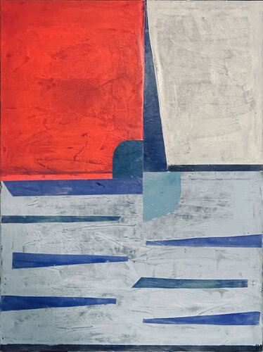 Voyage into the Blue by Karen und Simone Lehmann, Painting for Sale on Select