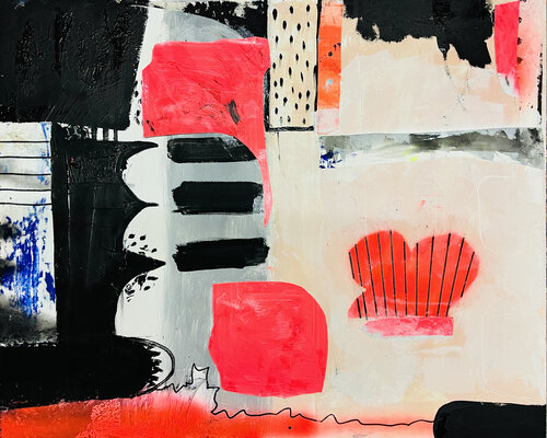 Love don't stop by Karen und Simone Lehmann, Painting for Sale on Select
