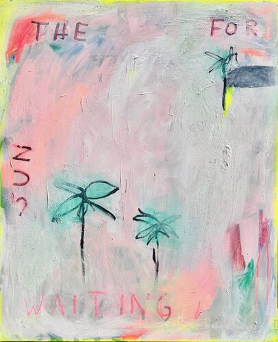 Waiting for the sun by Karen und Simone Lehmann, Painting for Sale on Select