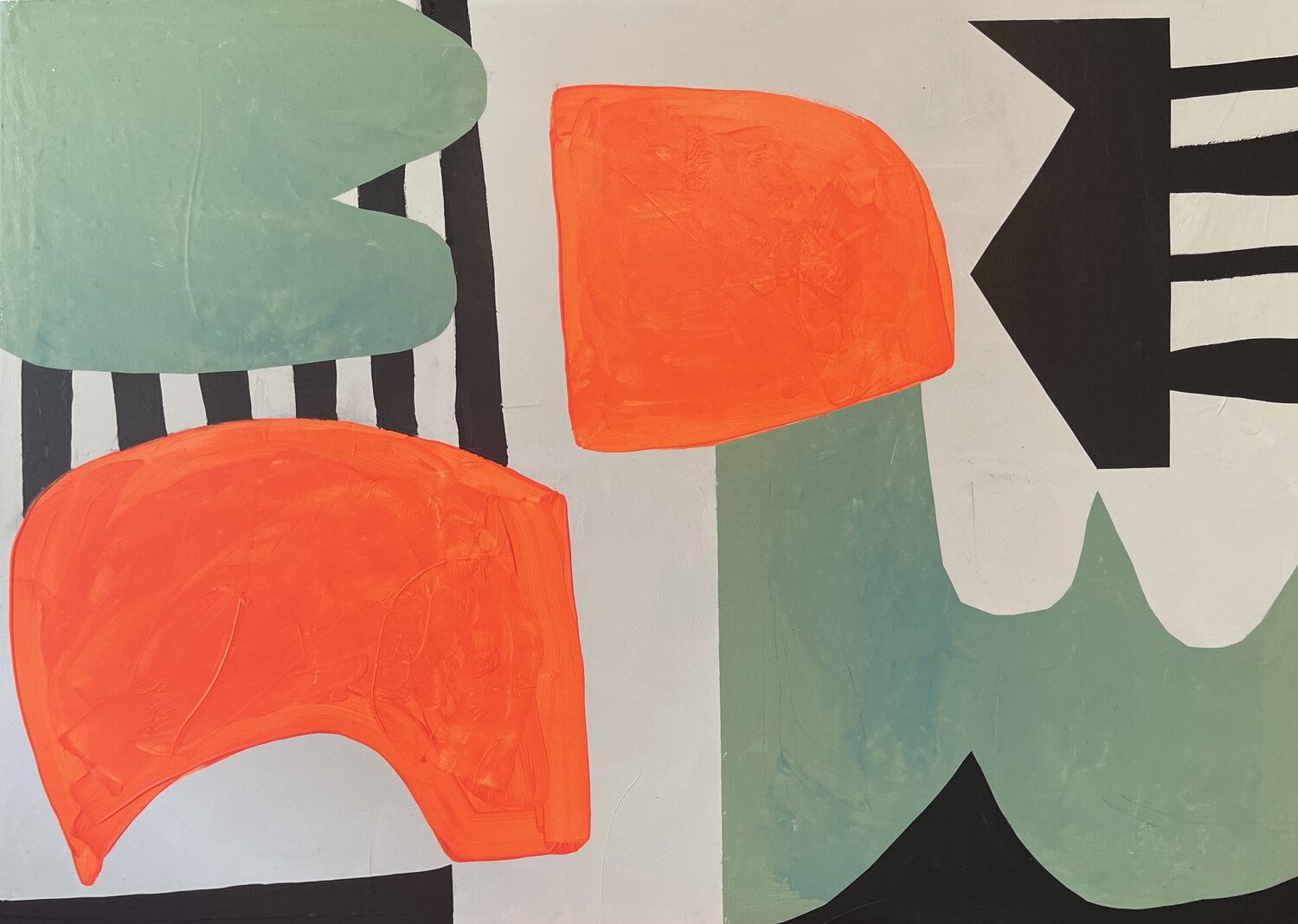 what happens . . . Karen und Simone Lehmann Original painting for sale