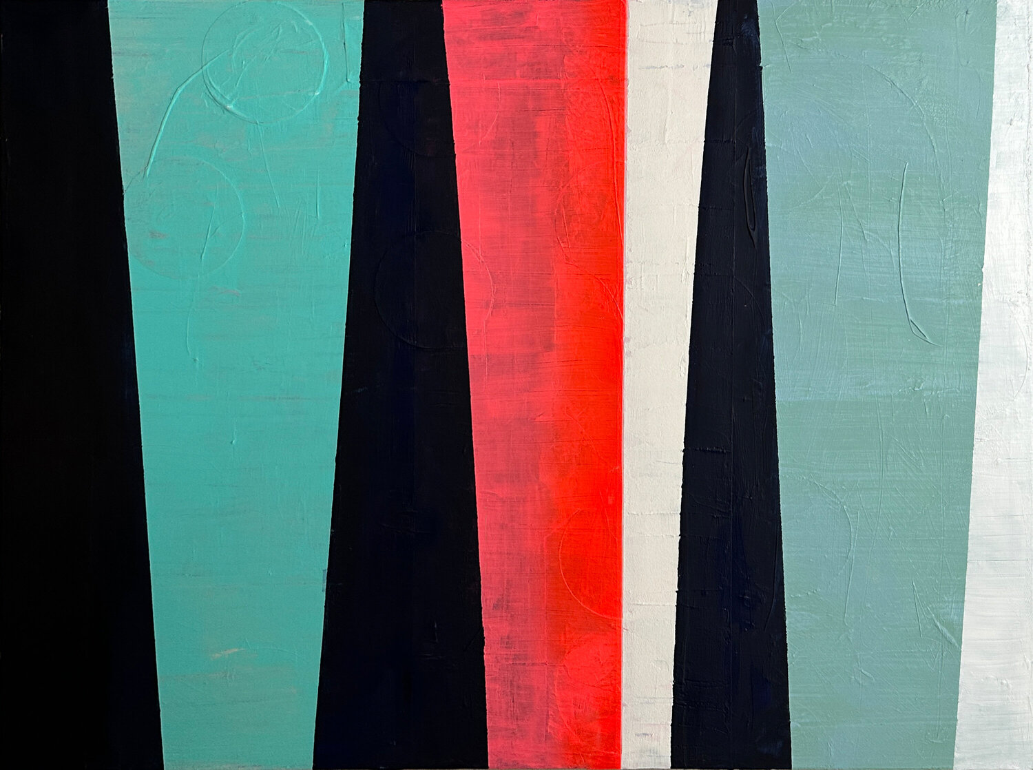 Hidden Circles Karen und Simone Lehmann Original painting for sale