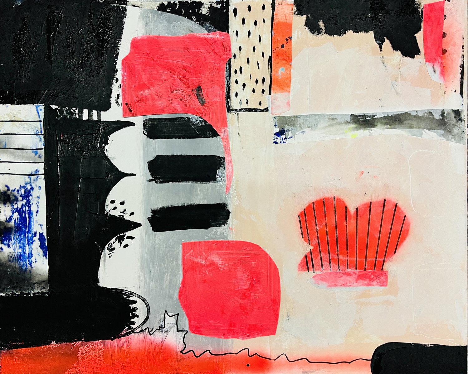 Love don't stop Karen und Simone Lehmann Original painting for sale